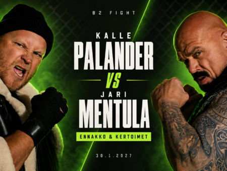 Kalle Palander vs Jari ”Bull” Mentula ennakko ja kertoimet